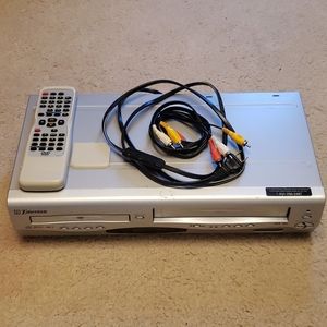 Emerson DVD and VHS combo player